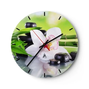 Horloge murale - Pendule murale - Raffraîchissement de fraîcheur - 40x40 cm