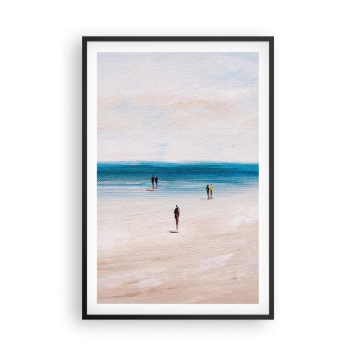 Affiche dans un cadre noir - Poster - Un besoin naturel - 61x91 cm