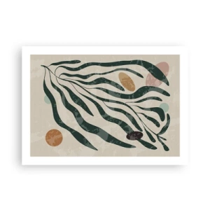 Affiche - Poster - Parmi la verdure - 70x50 cm