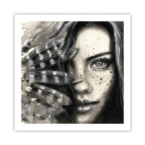 Affiche - Poster - Beauté sauvage - 60x60 cm