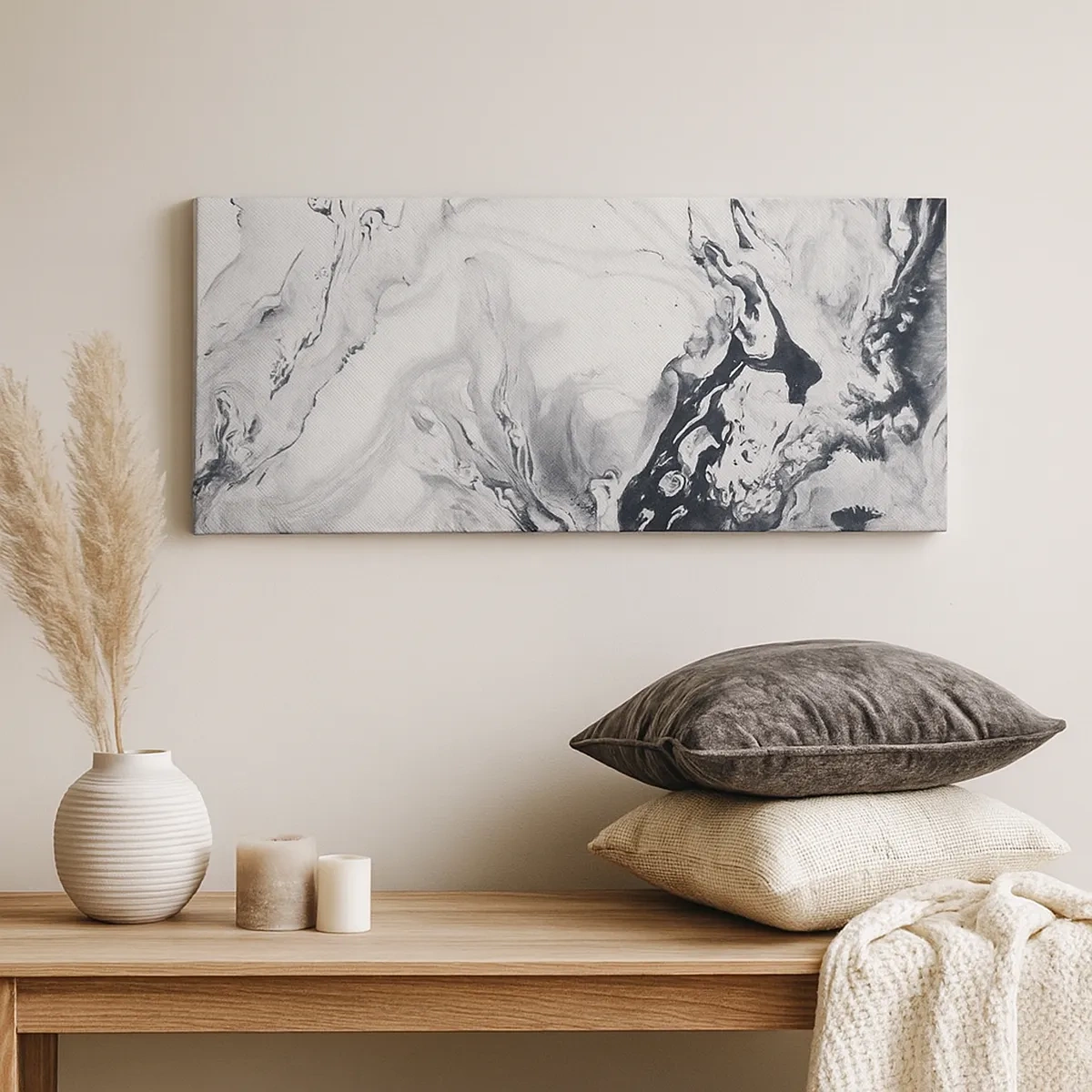 Impression sur toile - Image sur toile - Au centre de la Terre - 30x30 cm