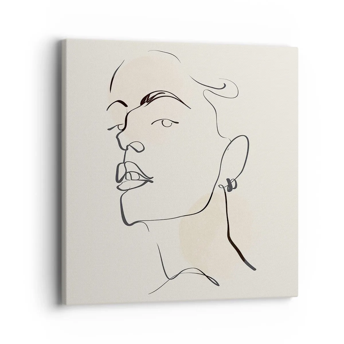 Impression sur toile - Image sur toile - Regard fier - 40x40 cm