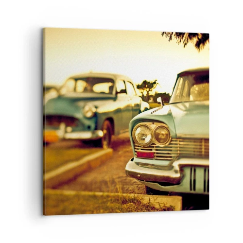 Impression sur toile - Image sur toile - Nous attendrons et verrons - 50x50 cm