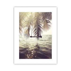 Affiche - Poster - Vous pouvez vous balancer dans les nuages ​​à volonté - 30x40 cm