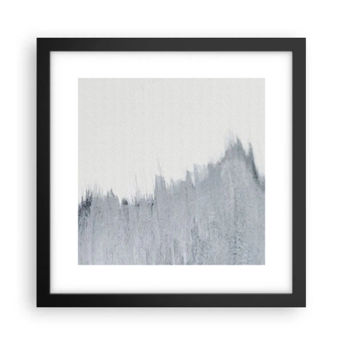 Affiche dans un cadre noir - Poster - Une esquisse mystérieuse - 30x30 cm