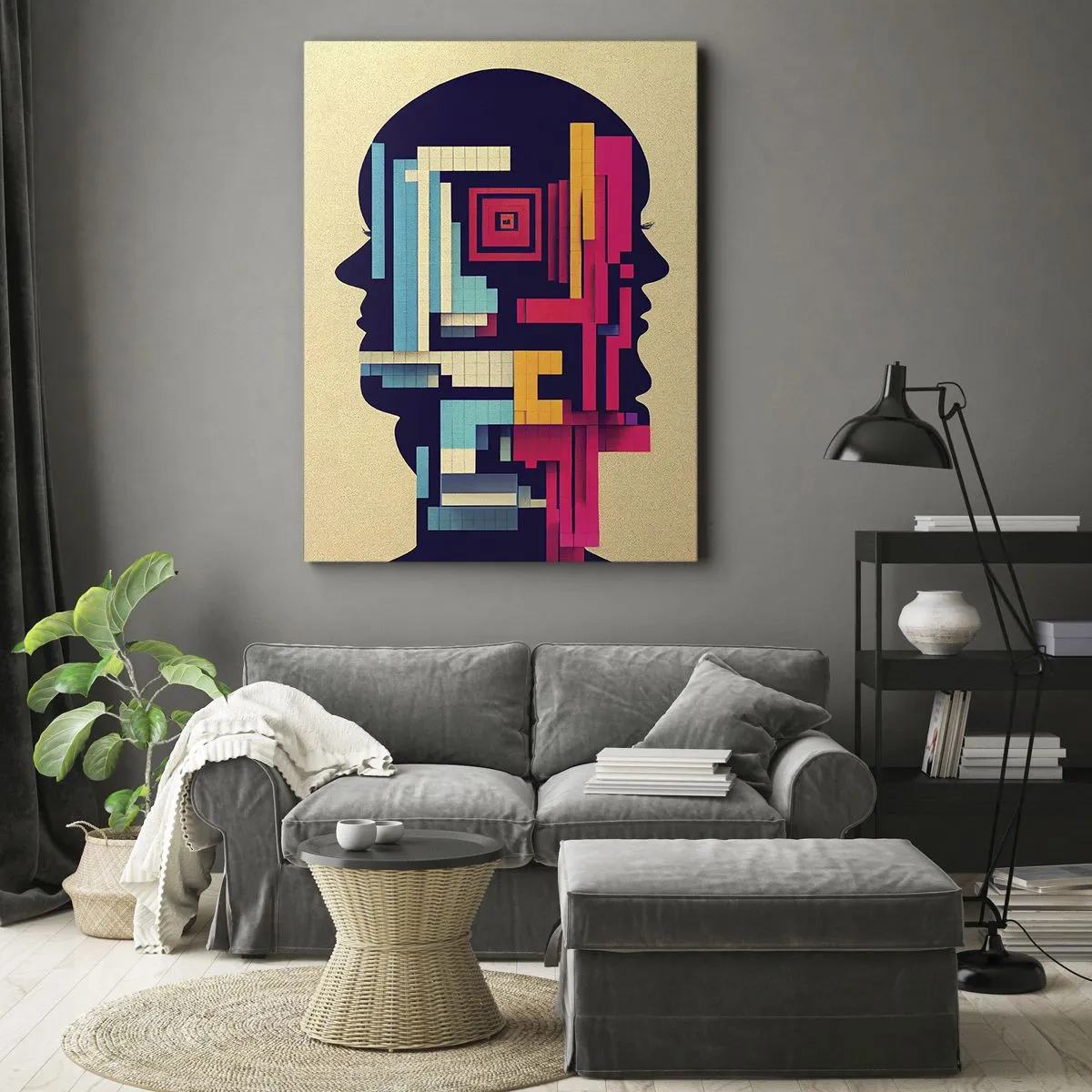 Impression sur toile - Image sur toile - De nouvelles obligations - 55x100 cm