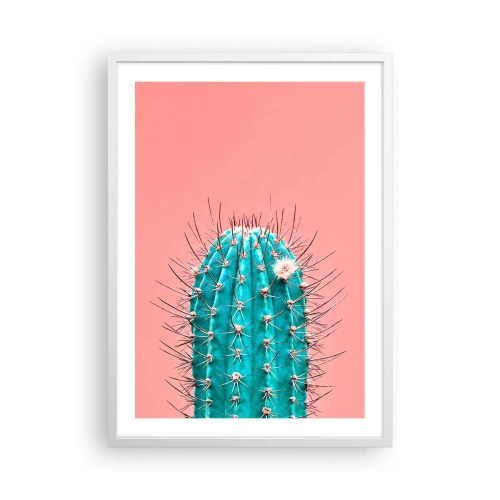 Affiche dans un cadre blanc - Poster - Juste regarde - 50x70 cm