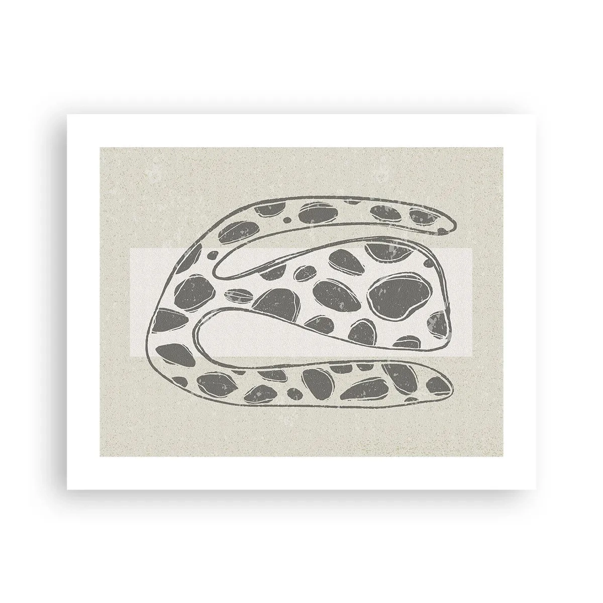 Affiche - Poster - Une étrange créature - 50x40 cm