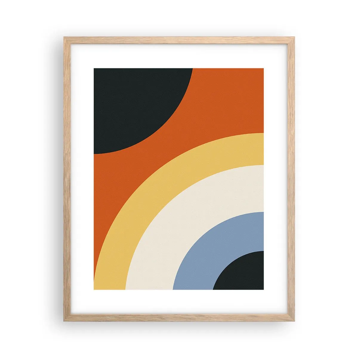 Affiche dans un chêne clair - Poster - Vers son soi - 40x50 cm