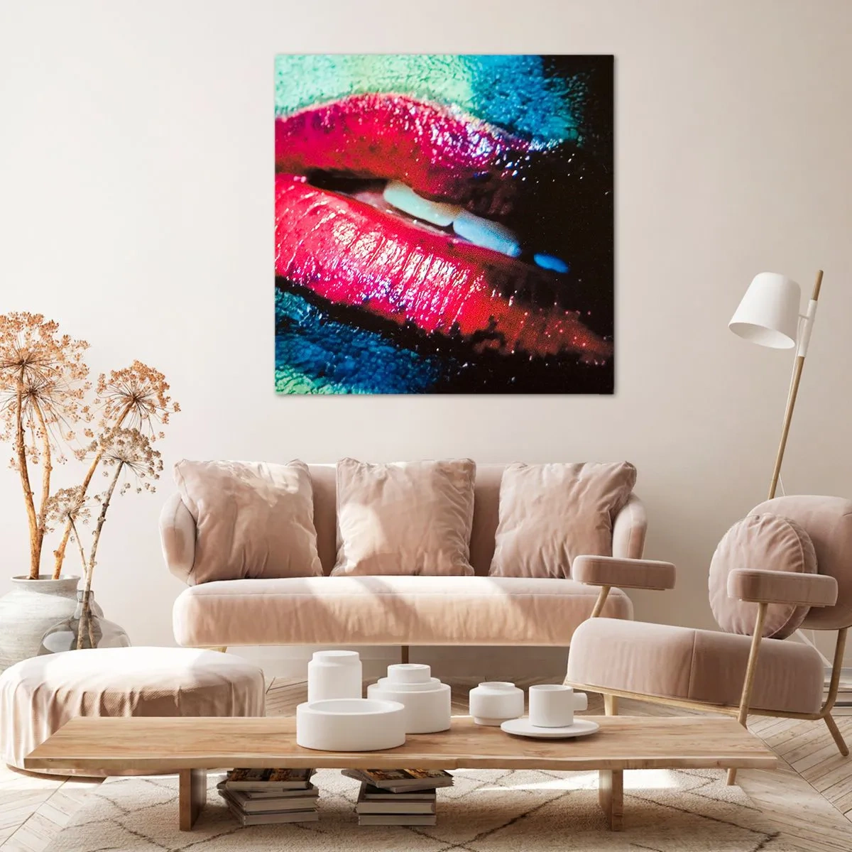 Impression sur toile - Image sur toile - Sensuel et dérangeant - 40x40 cm