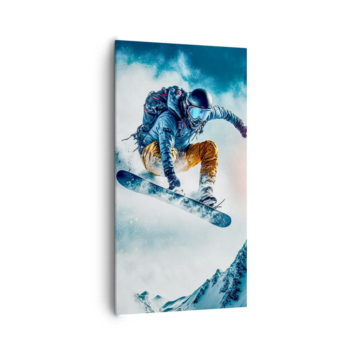 Impression sur toile - Image sur toile - Des émotions extrêmes - 65x120 cm