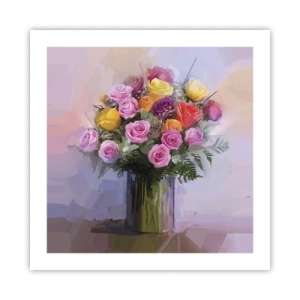 Affiche - Poster - Beauté conservée - 50x50 cm