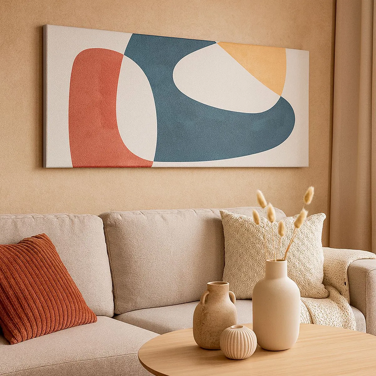 Impression sur toile - Image sur toile - Influences et métamorphoses - 100x40 cm