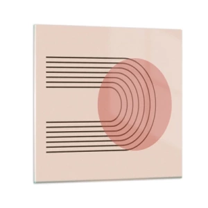 Impression sur verre - Image sur verre - Attraction irrésistible - 50x50 cm