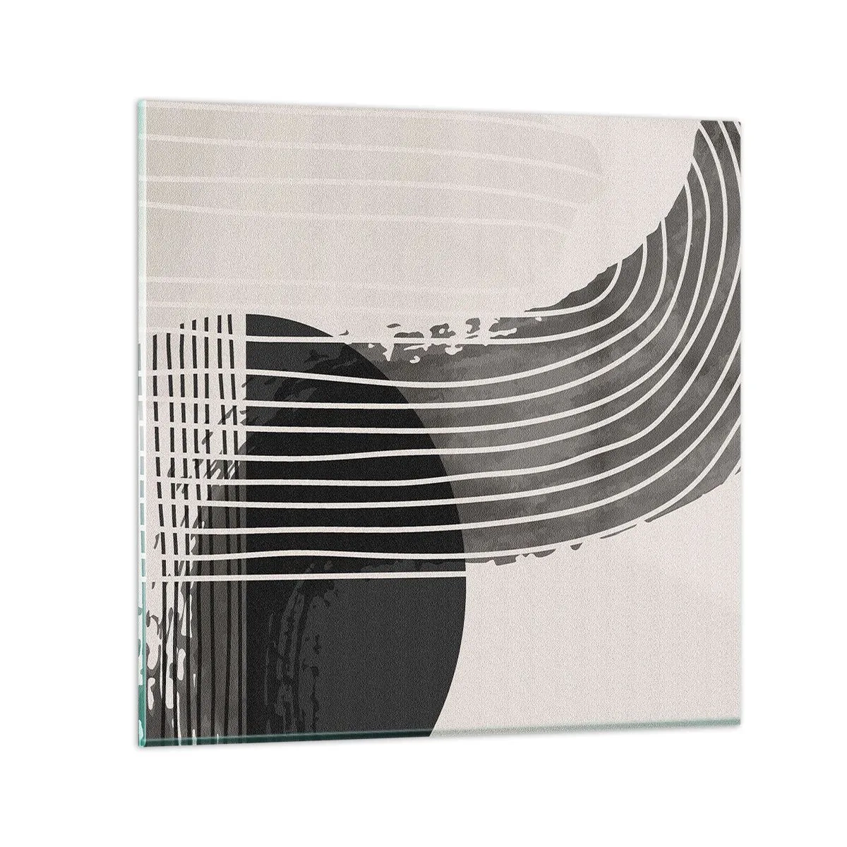 Impression sur verre - Image sur verre - Aller et retour - 70x70 cm