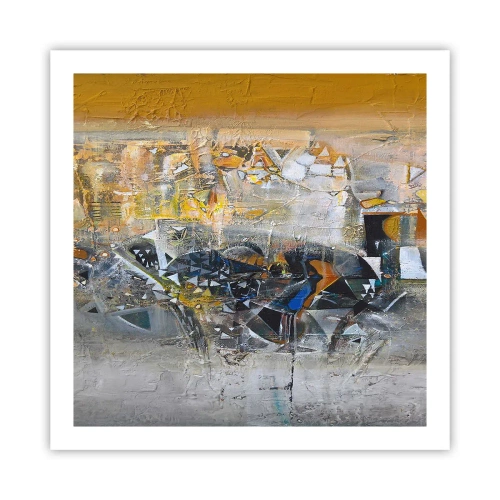 Affiche - Poster - Tout se met en place - 60x60 cm