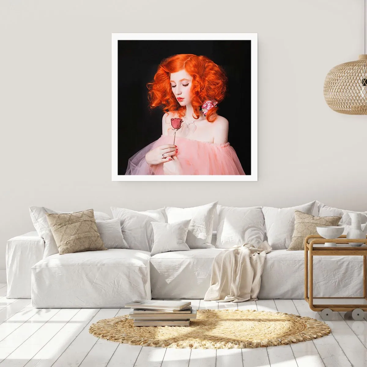 Affiche - Poster - De style baroque - 60x60 cm