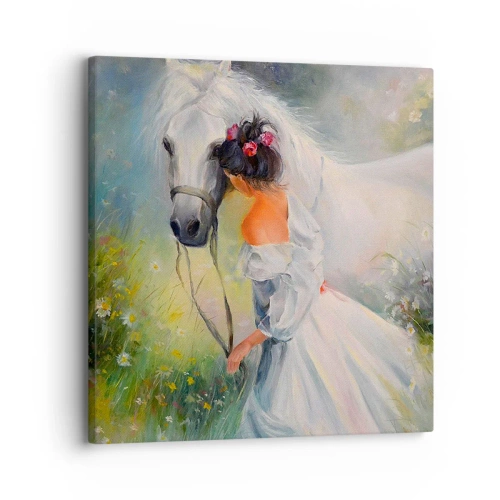 Impression sur toile - Image sur toile - Comme dans un beau rêve - 30x30 cm