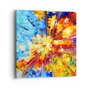 Impression sur toile - Image sur toile - In medias res - 40x40 cm