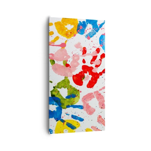 Impression sur toile - Image sur toile - Suivez les traces - 65x120 cm