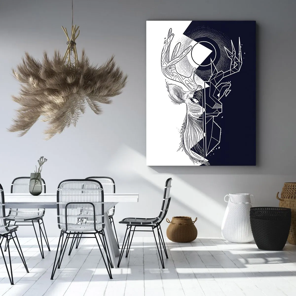 Impression sur toile - Image sur toile - La lutte et l'unité des contraires - 55x100 cm