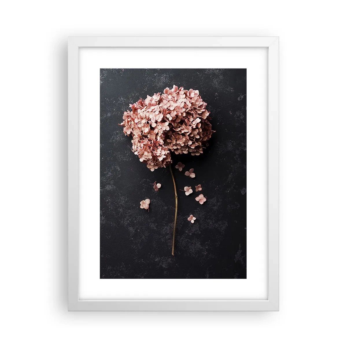 Affiche dans un cadre blanc - Poster - Un signe vraiment romantique - 30x40 cm