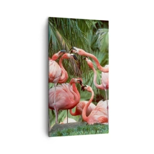 Impression sur toile - Image sur toile - Potins d'après-midi - 45x80 cm