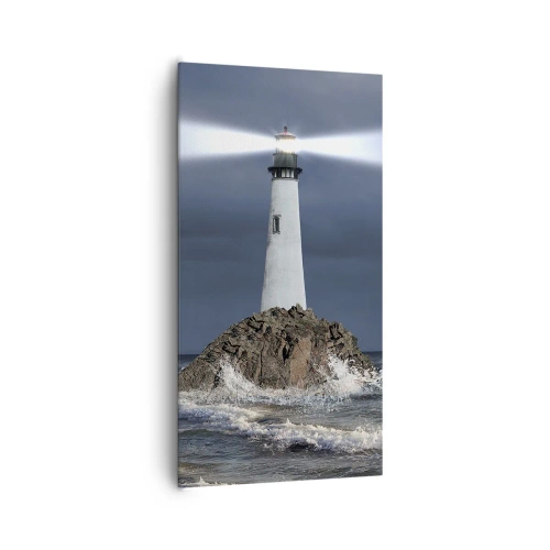 Impression sur toile - Image sur toile - I… i… ici ! - 65x120 cm