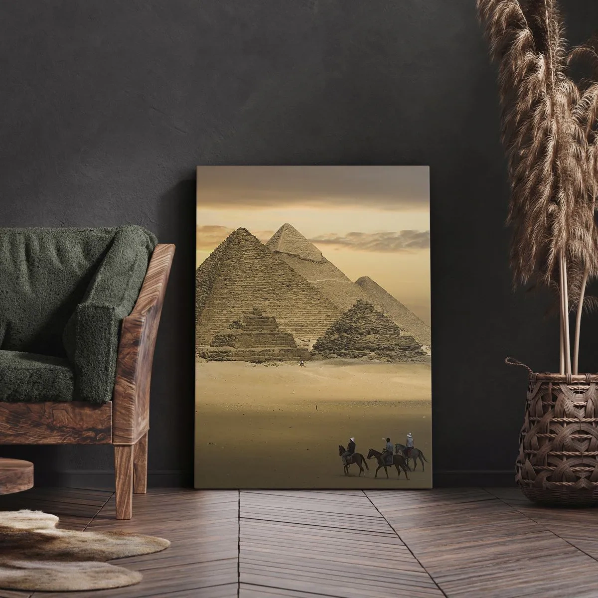 Impression sur toile - Image sur toile - Aucun changement depuis des milliers d'années - 65x120 cm