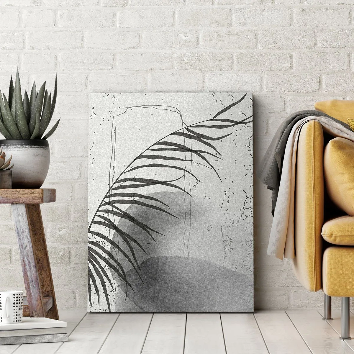 Impression sur toile - Image sur toile - L'exotisme subtil de la nature - 65x120 cm