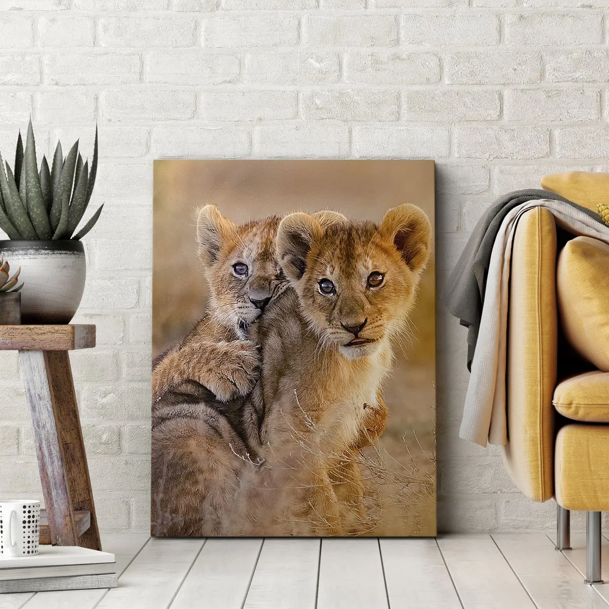 Impression sur toile - Image sur toile - Ne pas déranger! On s'amuse - 65x120 cm