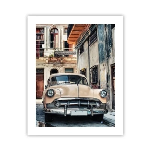 Affiche - Poster - Sieste à La Havane - 40x50 cm
