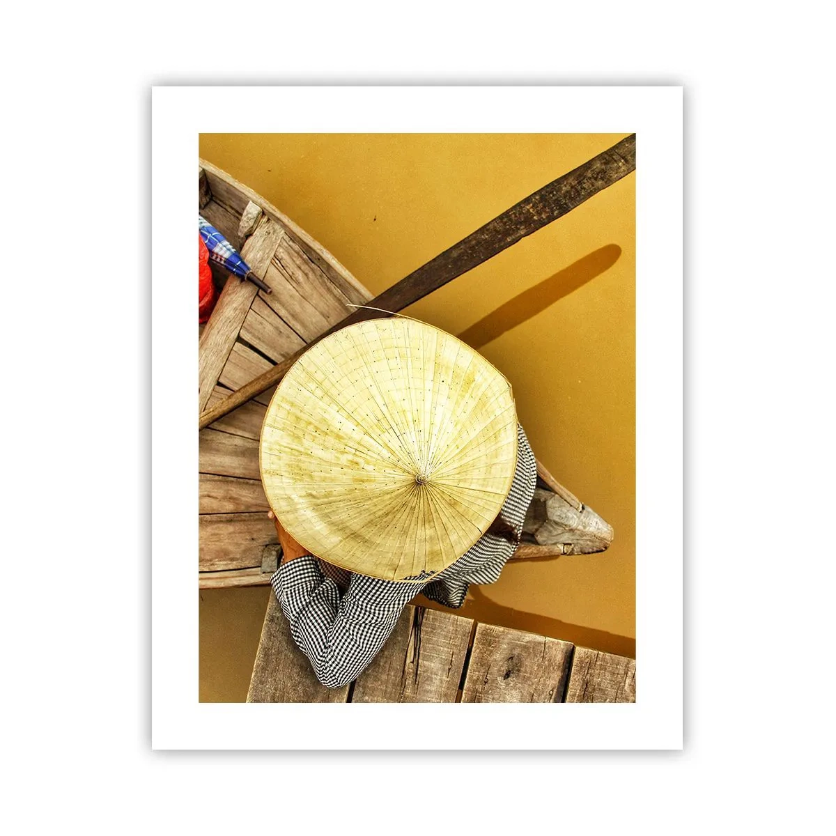 Affiche - Poster - La vie sur le fleuve Jaune - 40x50 cm