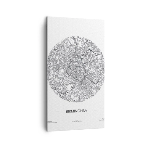 Impression sur toile - Image sur toile - Anatomie de Birmingham - 45x80 cm
