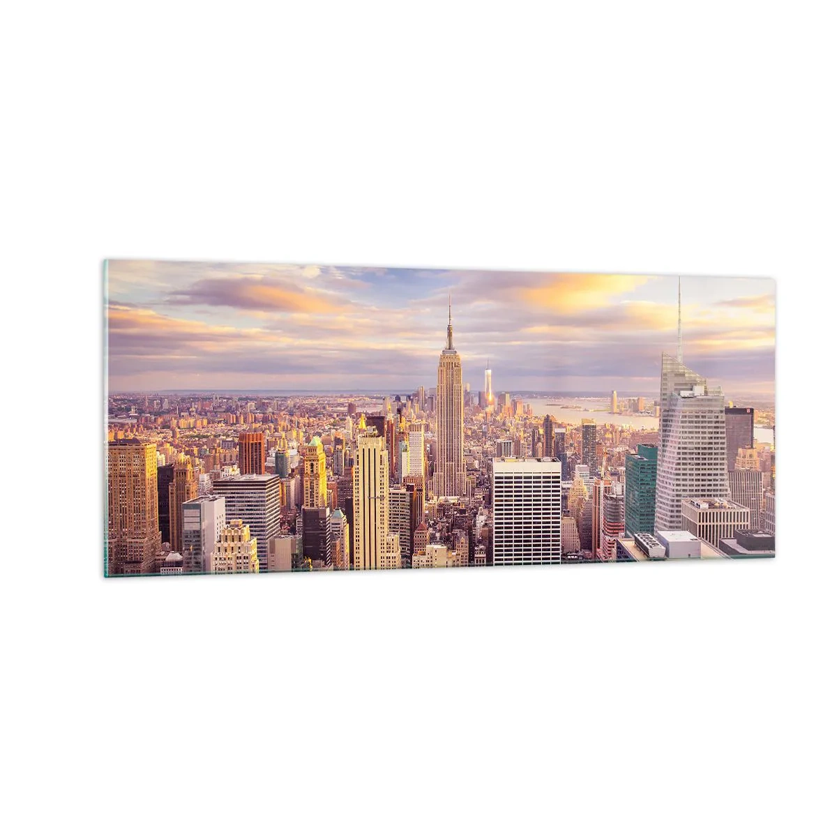 Impression sur verre - Image sur verre - Atteindre les nuages ​​eux-mêmes - 100x40 cm