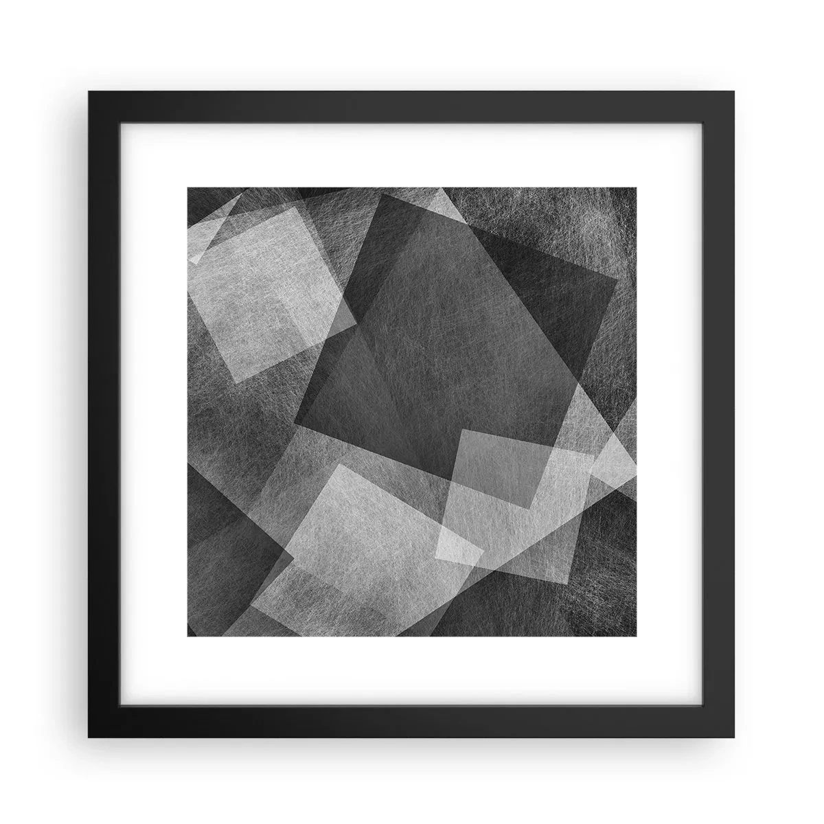 Affiche dans un cadre noir - Poster - Le symbole éternel de durabilité et d'ordre - 30x30 cm