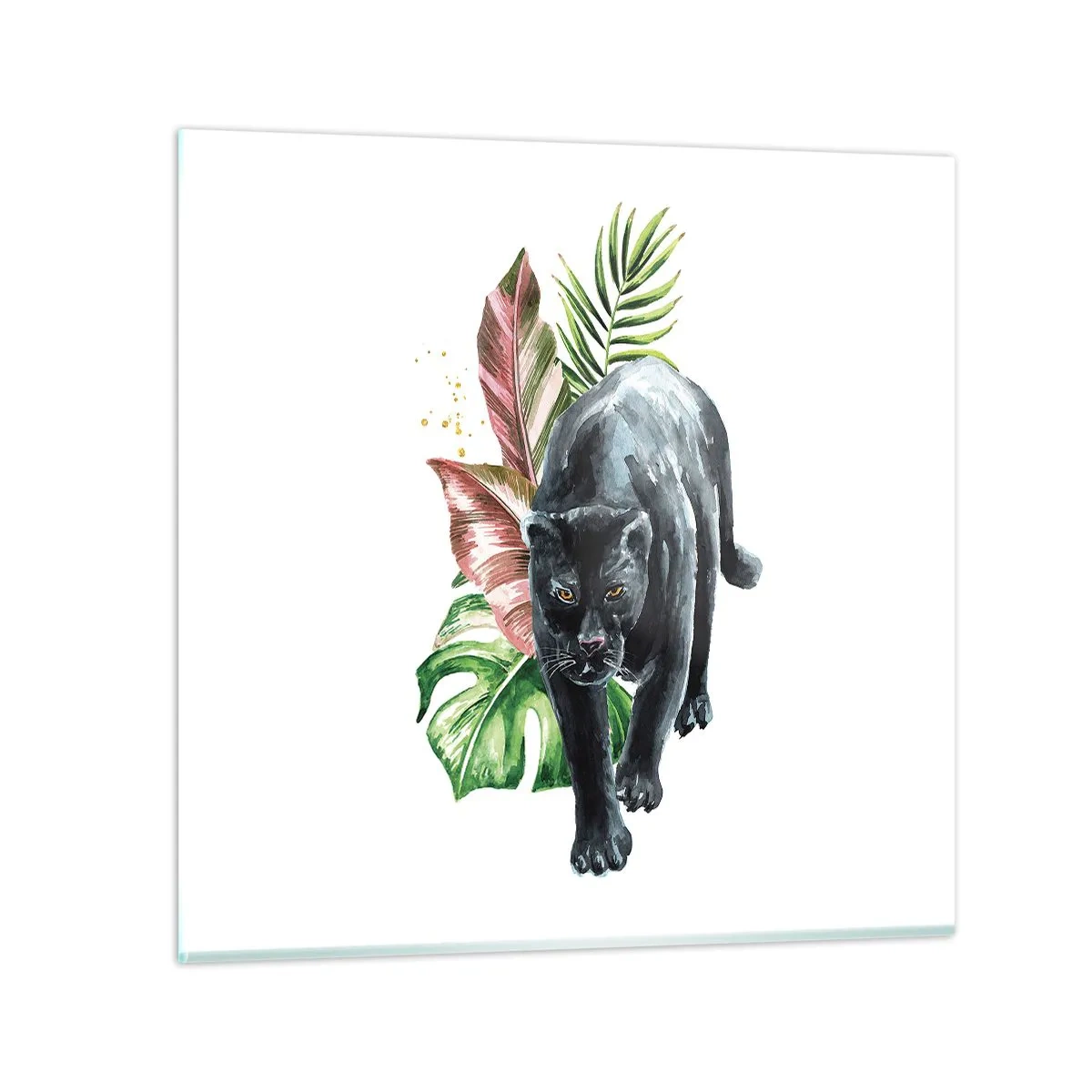 Impression sur verre - Image sur verre - Sauvagerie du coeur - 30x30 cm