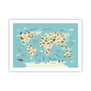 Affiche - Poster - De bons voisins - 70x50 cm