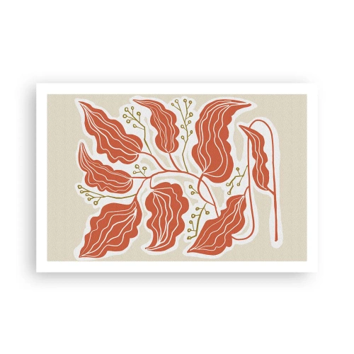 Affiche - Poster - Folk et coloré - 91x61 cm