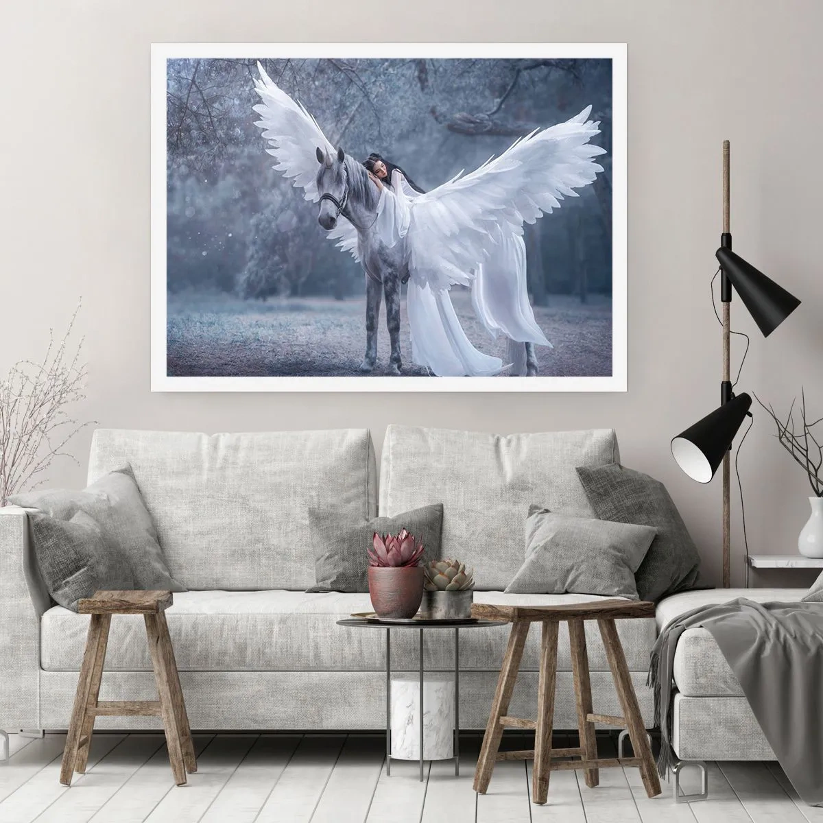 Affiche - Poster - Un moment inspiré - 70x50 cm