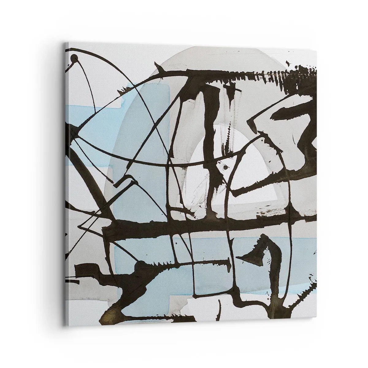 Impression sur toile - Image sur toile - Bleu malgré tout - 60x60 cm