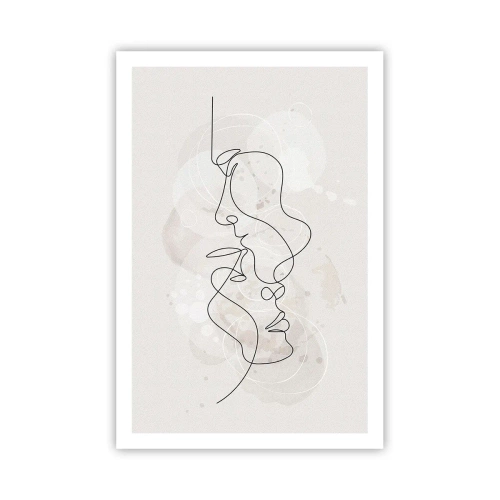 Affiche - Poster - Emmêlé dans une étreinte - 61x91 cm