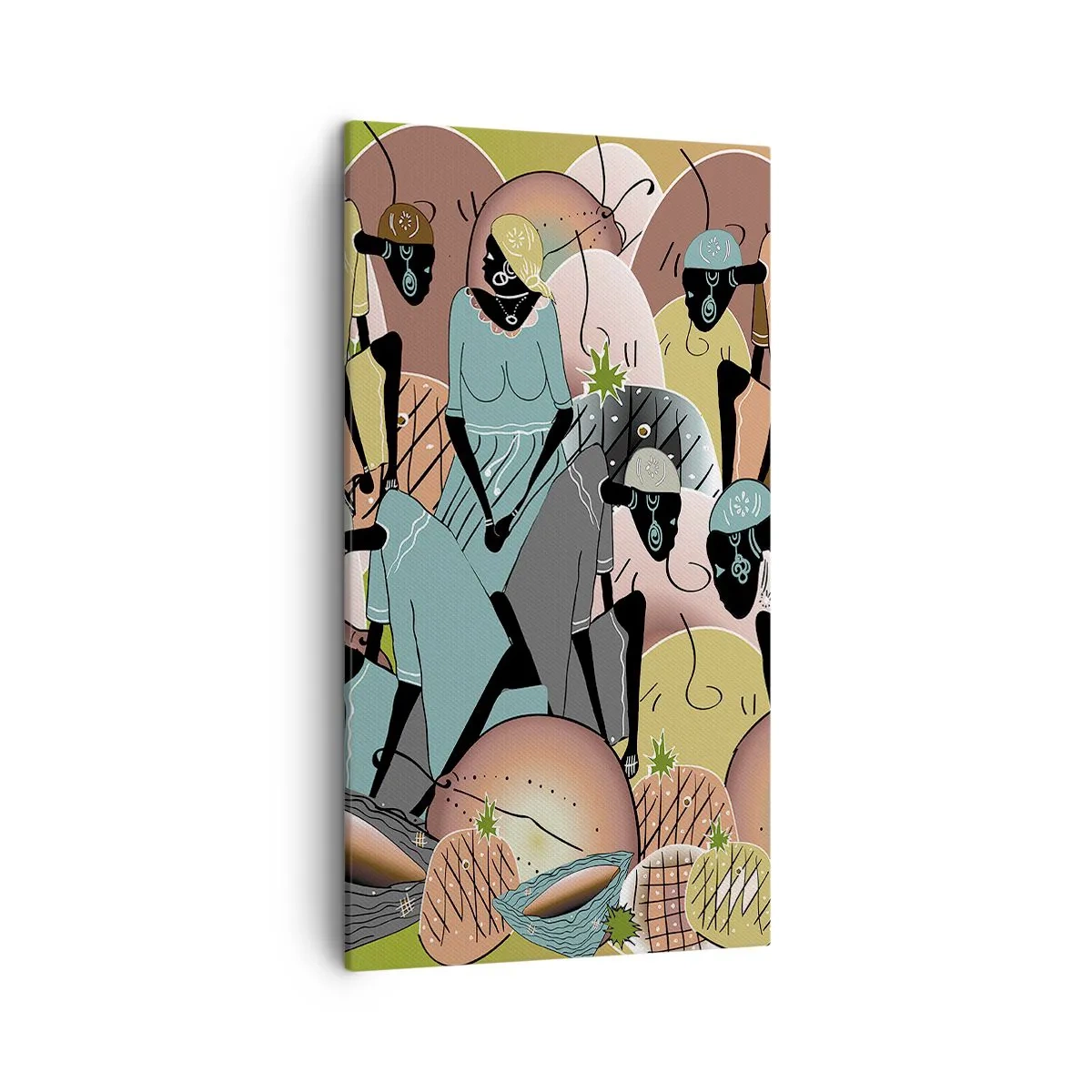 Impression sur toile - Image sur toile - De grandes fêtes arrivent - 45x80 cm