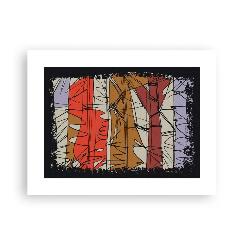 Affiche - Poster - Composition spontanée - 40x30 cm