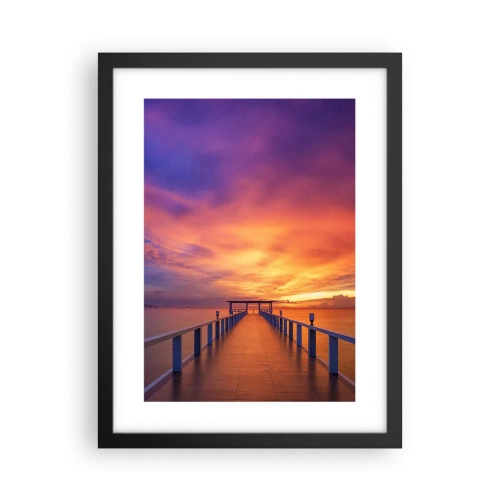 Affiche dans un cadre noir - Poster - Sans fin - 30x40 cm