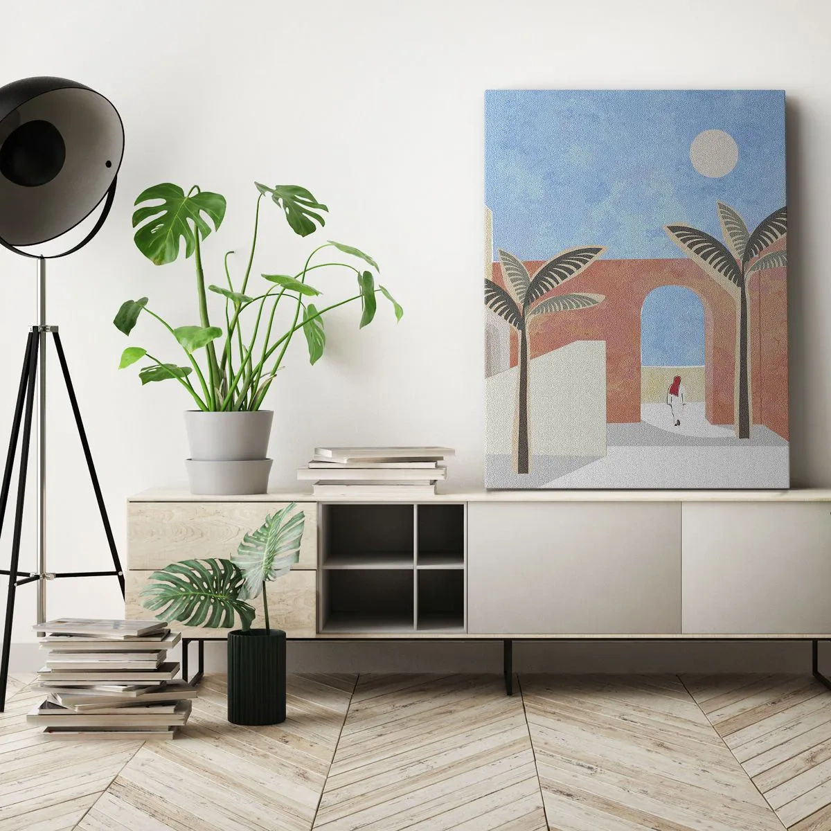 Impression sur toile - Image sur toile - Journée arabe - 45x80 cm