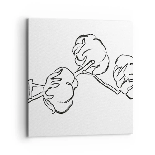 Impression sur toile - Image sur toile - Duvet de coton - 70x70 cm