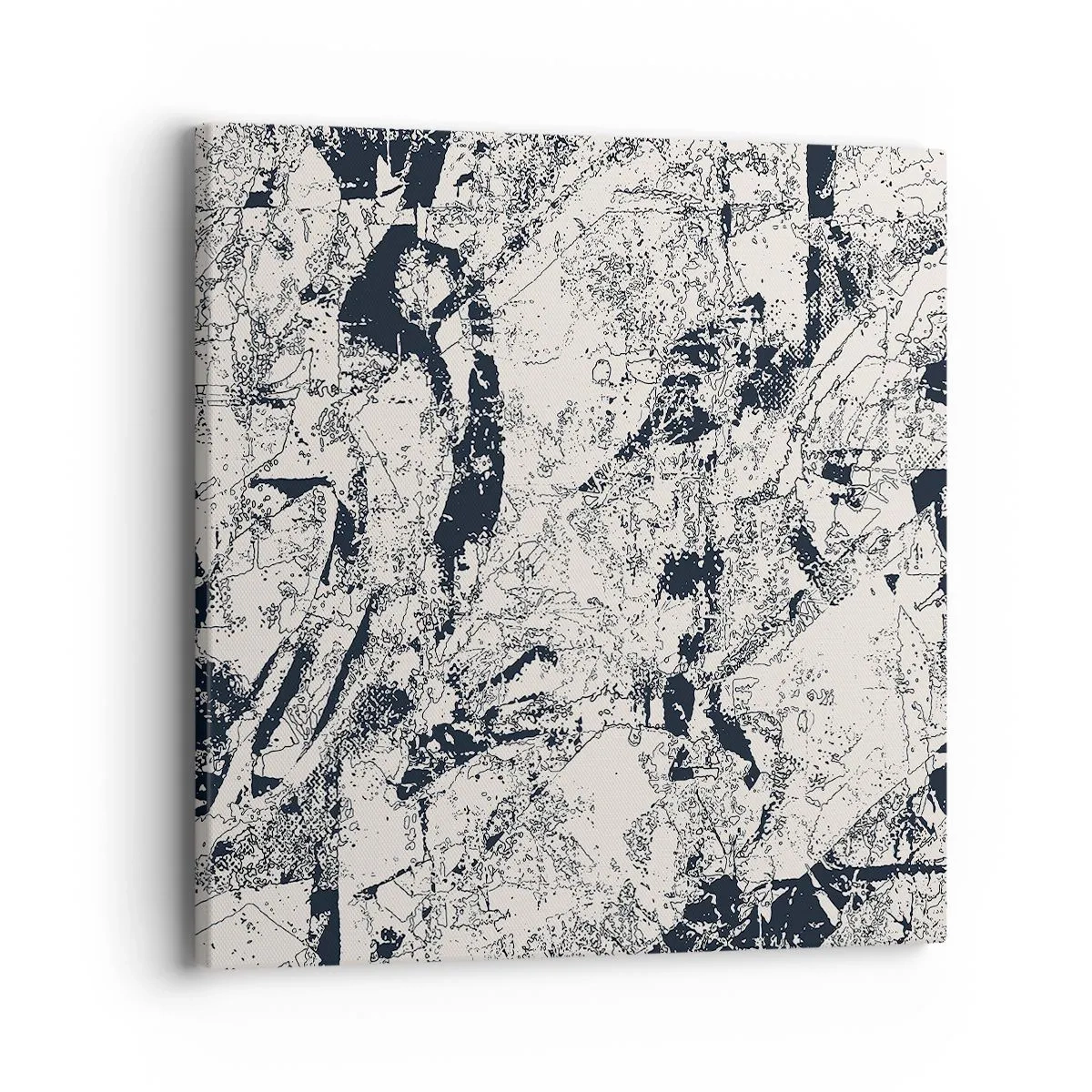 Impression sur toile - Image sur toile - Interpénétration des contraires - 40x40 cm