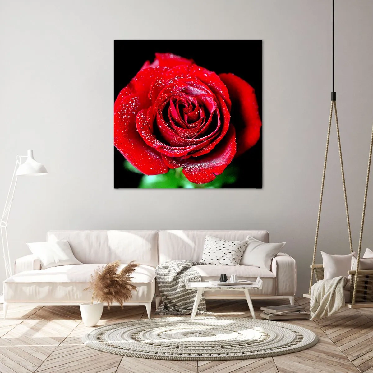 Impression sur toile - Image sur toile - C'est ça l'amour - 70x70 cm