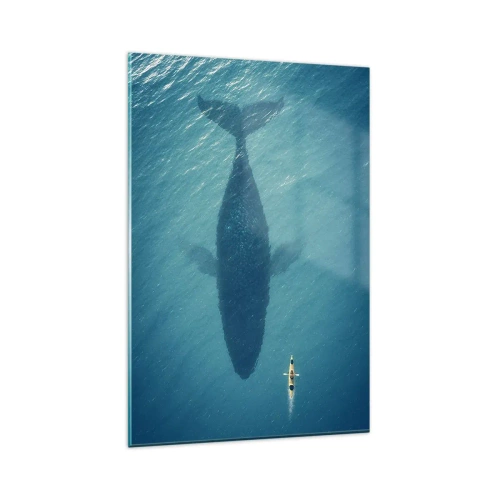 Impression sur verre - Image sur verre - Rencontre sur l'océan - 80x120 cm